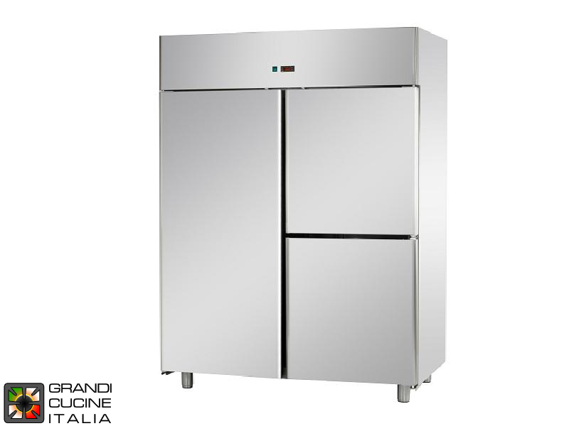  Armoire Réfrigérée - 1400 Litres - Température 0 / +10 °C - Trois Portes - Réfrigération Ventilée