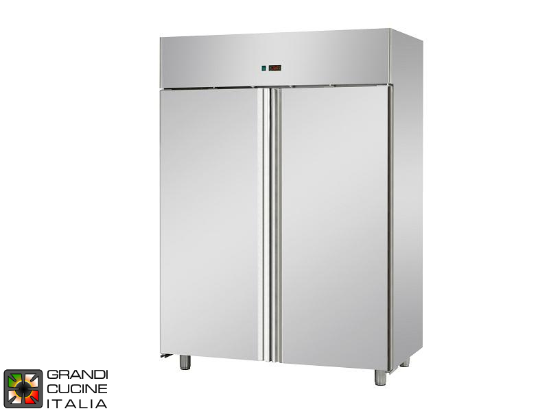  Armoire Congélateur - 1400 Litres - Température -18 / -22 °C - Deux Portes - Réfrigération Ventilée