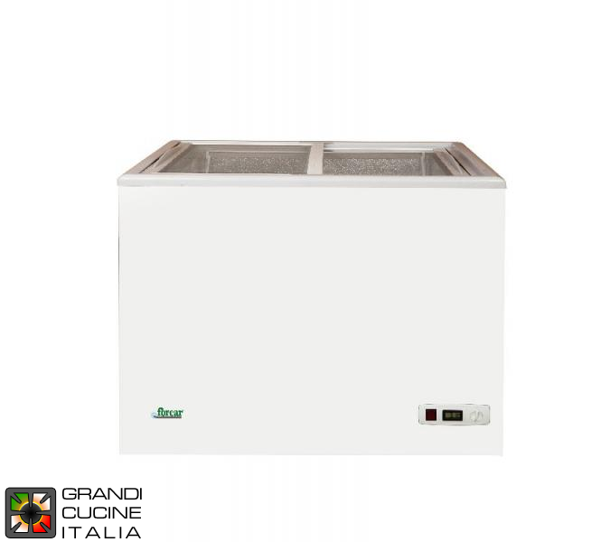  Congélateur coffre avec réfrigération statique - Capacité Lt 245