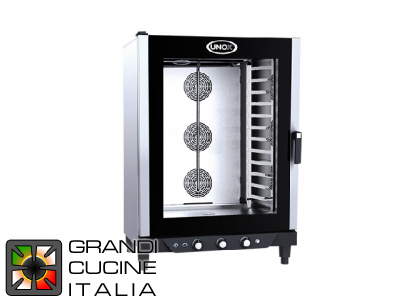  Multipurpose Electrical Oven for Gastronomy - 12 GN 1/1 Trays - Chef Lux Manual