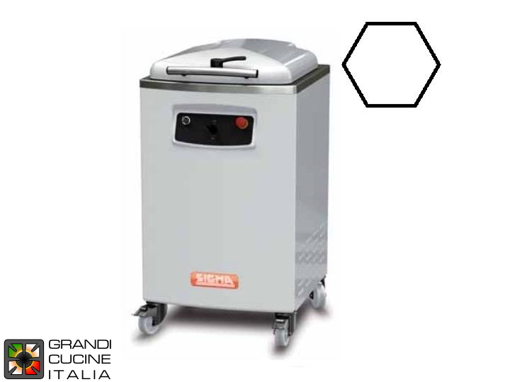  Hexagonal Dough Divider - Portions per Cycle N° 37 - Portion Weight 30-130 g - Automatic