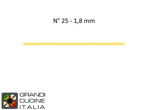  Matrice en teflon pour spaghetti carrés pour l'extrudeuse D45-C 2.0