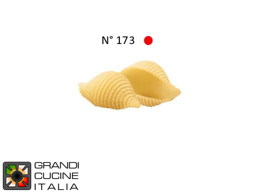  Bronze die for striped conchiglie for D45-C 2.0 extruder