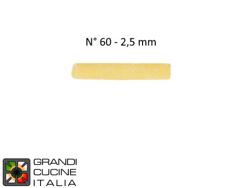  Matrice en bronze pour maccheroni lisse pour l'extrudeuse D45-C 2.0
