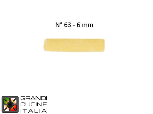  Trafila in teflon per maccheroni lisci per estrusore D45-C 2.0